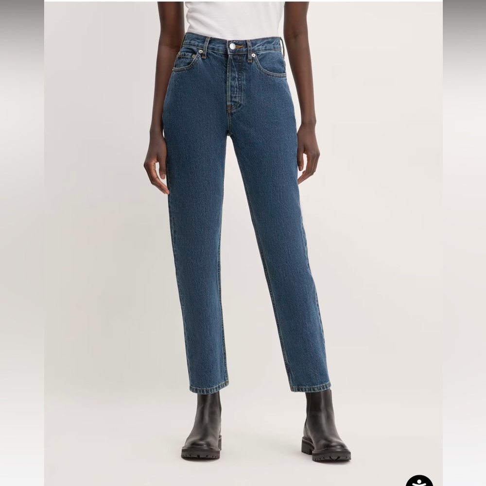 NWT Everlane ’90s Cheeky Jean In Deep Atlantic